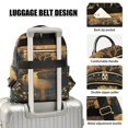 thumbnail image 4 of JIALIOU Mini Backpack Purse for Women Quilted Casual Daypack Small Travel Shoulder Bag, Golden Tree on River Bank, 4 of 7