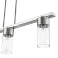 thumbnail image 4 of Livex Lighting - Carson - 3 Light Linear Chandelier In Contemporary Style-15, 4 of 10