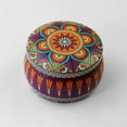 thumbnail image 1 of Caja pequeña de hierro para hornear galletas, caja para té con forma de rosa Luoshi, lata para velas, lata para dulces, tarro para velas, 1 of 6
