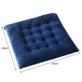 thumbnail image 5 of Lohuatrd Seat Cushion Straps Design Comfortable Square Chair Cushion Strong Resilience Seat Pad for Office Home, 5 of 7