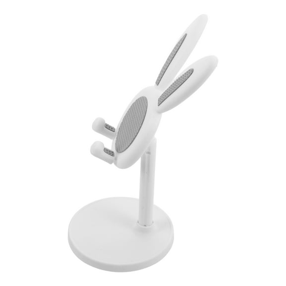 unbranded Adjustable Bunny Phone Stand For Desk Cute Rabbit Mobile Holder Creative Cartoon Display Stand Multi-Function Cell Phone Stand For Video Calls Learning