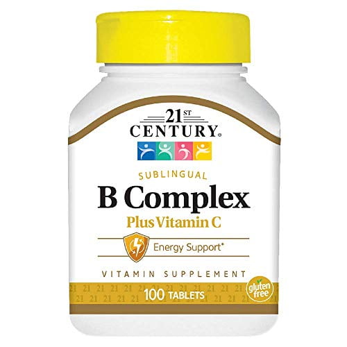 Complexe de Vitamine B avec Vitamine C 100 Unités