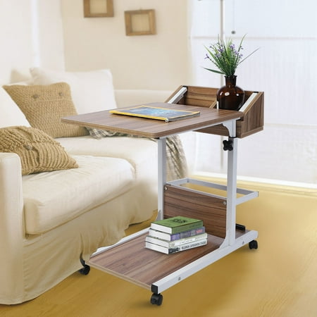 Walfront Laptop Desk Portable Multifunctional Removable Laptop