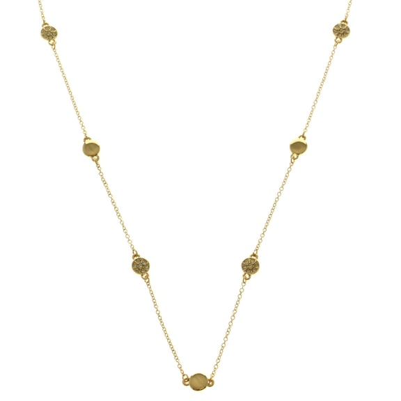 Mi Amore Long-Necklace Gold-Tone