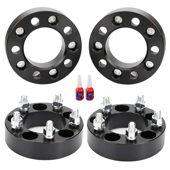 FLYCLE 1.5 inch 5x4.5 Wheel Spacers for TJ YJ XJ MJ KJ KK ZJ, 1.5'' 5x114.3mm Wheel Spacer for Wrangler Ranger Explorer Mustang Edge with 1/2-20 Studs 82.5mm Hub Bore