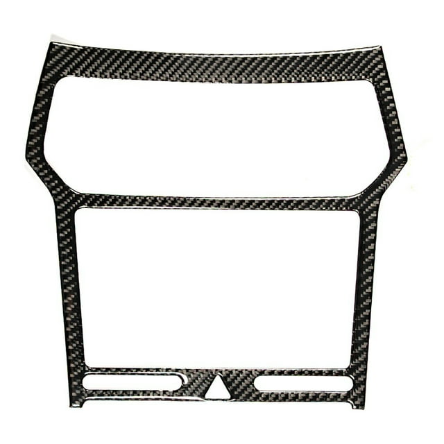 Couverture de Panneau GPS de Navigation en Fibre de Carbone Véritable Compatible avec Ford Explorer 2013-2018
