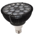 thumbnail image 4 of Luces LED para acuarios de espectro completo, lámpara para cultivo de plantas acuáticas, luces LED para arrecifes, hábitat de tortugas, algas marinas y corales, 18 W, 4 of 15