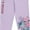 Lt Lavender, variant on DISNEY Girls Lilo and Stitch Jogger Sweatpants with Minnie Mouse Princesses, Little and Big Girls Sizes 4-16 Lt Blue