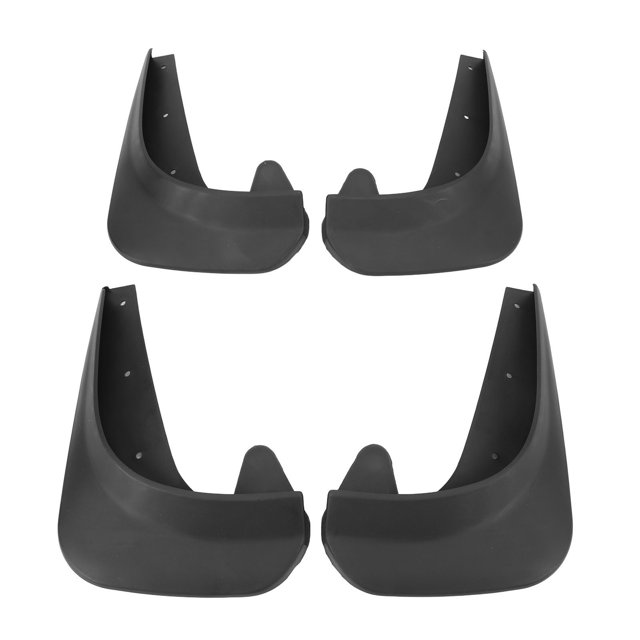 Protections Anti-Éclaboussures, Ensemble de Rabats Universels Noirs pour Voiture, Camionnette, SUV