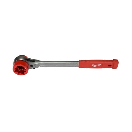 UPC: 0045242529650 | Milwaukee 48-22-9213 Lineman s High-Leverage Ratcheting Wrench