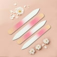 thumbnail image 6 of Unique Bargains 4 Pcs Glass Multifunctional Nail File Manicure Tool Small Yellow Red, 6 of 7