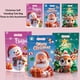 thumbnail image 4 of Guardurnaity 50 bolsas navideñas resellables con asas, de plástico resistente con forma de muñeco de nieve y Papá Noel, ideales para regalos de Disfraces de disfraces Feliz navidad, 4 of 6