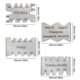 thumbnail image 3 of Industrial Grade Template Measuring Tool with Clear Scale Wire Cutting Gauge Compact-size Easy Operation for Carpenters, 3 of 4