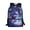 Blue Purple Galaxy Wolf, variant on Ocean Running Horses Kids Backpack for High School Students Lightweight Water Repellent Large Capacity for Boys Girls 6‑18 Daily Travel