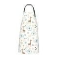 thumbnail image 2 of Easygdp Elephants And Giraffes Waterproof Apron with Pockets Adjustable Cooking Aprons Kitchen Bib Cute Apron for Kitchen, Cooking & Baking, 2 of 8