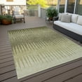 thumbnail image 6 of Addison Rugs Chantille Indoor/Outdoor Transitional Stripes Green Washable Rectangle Rug, 8' x 10', 6 of 6