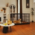 thumbnail image 4 of YIYADO 61" Extra Large Heavy Duty Dog Crate, Dog cage, Strong Metal Dog Kennels and Pens Crates for Large Dogs, 4 of 7