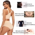 thumbnail image 4 of Calzoncillos Molasus de algodón suave para mujer, cintura alta, 3XL, 4 of 5