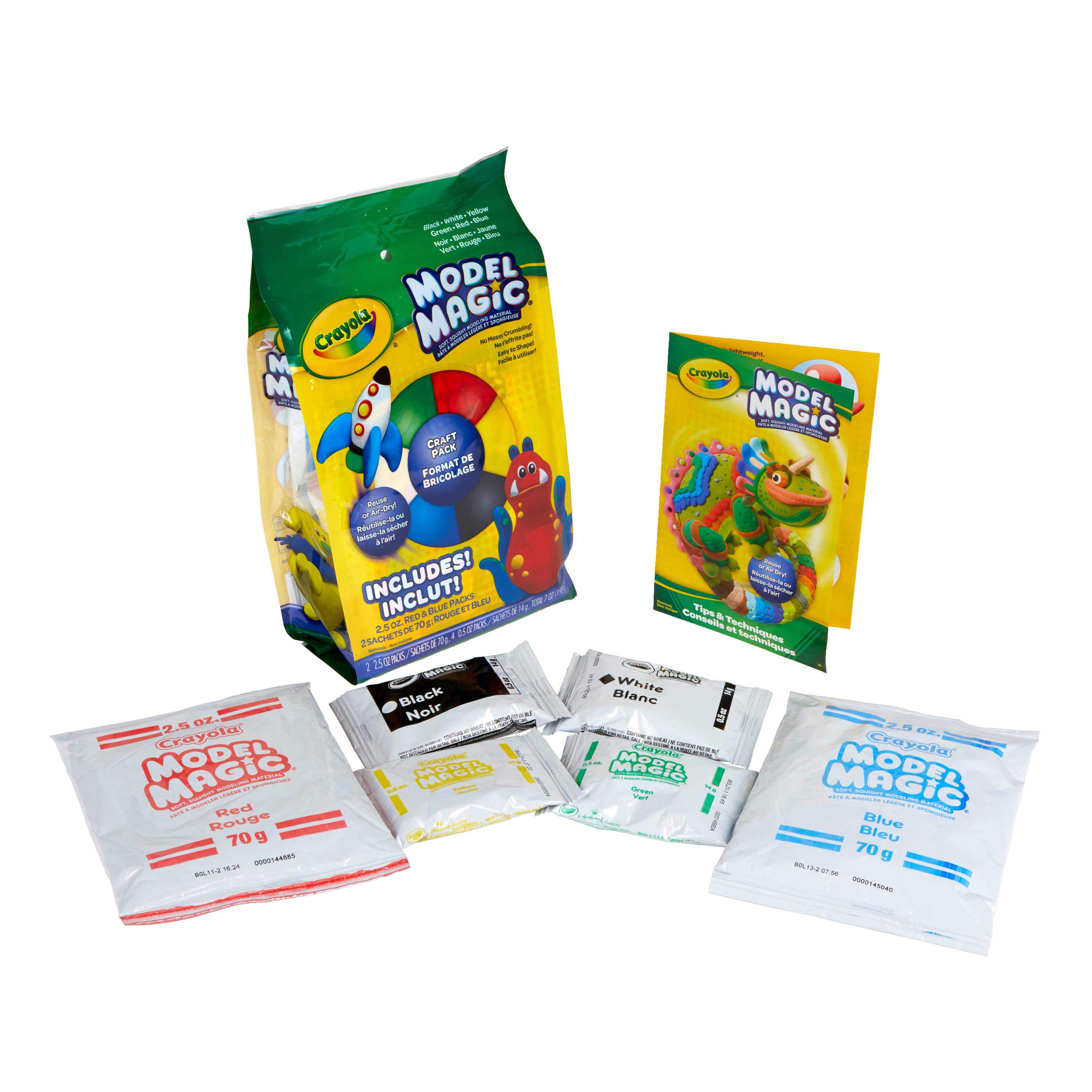 Crayola Model Magic Kids Enjoy Primary Colors, 6 Ct, 3 oz - 4 Pack –  Contarmarket
