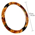 thumbnail image 4 of Thanksgiving Pumpkin 14.5 Inch Printing PVC Leather Steering Wheel Cover Auto Accessories, 4 of 6