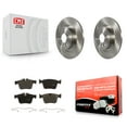 thumbnail image 1 of Transit Auto Rear Disc Brake Rotors and Semi-Metallic Pads Kit for Car Land Rover Discovery Sport Jaguar E-Pace K8F-102634, 1 of 11