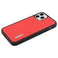 thumbnail image 4 of Apple iPhone 12 PRO MAX /6.7" Slim Hybrid Thin TPU Mesh Holes & Hard Bumper Cushion Armor Protective Case [Red] Phone Cover For iPhone 12 Pro Max, 4 of 6