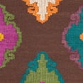 thumbnail image 5 of SAFAVIEH Suzani Tobin Colorful Geometric Wool Area Rug, Brown/Multi, 3' x 5', 5 of 6
