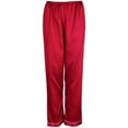 thumbnail image 3 of CTM  Satin Long Sleeve Pajama Lounge Set (Women), 3 of 5