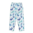 thumbnail image 3 of Lsque Rabbit2 Print Women's Pajama Pants, Lounge Pant - Comfortable Home Wear,Elastic Waistband, Stylish Design-Medium, 3 of 9