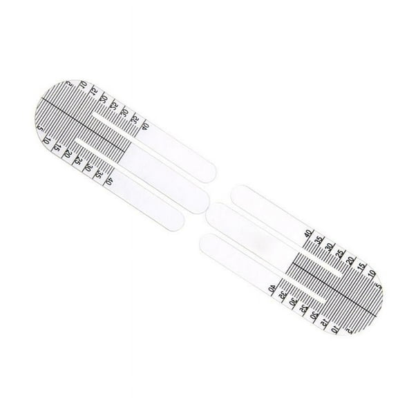 GENEMA 1 Pair Optical PH Ruler Pupil Height Meter Optometry PH Test Eye Ophthalmic Tool