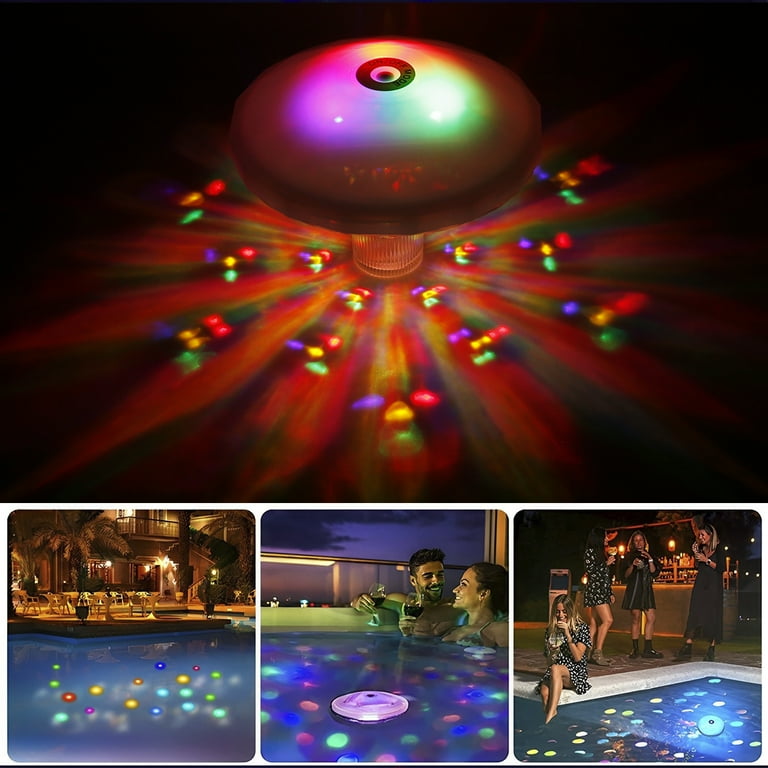 Floating Disco Bath Lights : Disco Bath Lights