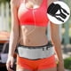 thumbnail image 4 of Riñonera deportiva impermeable gris de gran capacidad para actividades al aire libre y running, 4 of 8