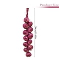 thumbnail image 3 of Hanging Ornament Decor Bunched Red Onions Fresh Grown Small Onions & Decorative Hanging Onion String for Kitchen Decor Decorative Pendant Hanging Decor Ornament Accessory Home Decoration, 3 of 4