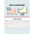 thumbnail image 2 of TMA EYES Women's Leather Ankle Boots Lace-Up Patchwork Letter Printing Leather Boots for Women, 2 of 6