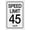 Warning Sign 3, variant on Speed Limit 30 Sign 8"x12", Rustic Metal Tin Sign Home Outdoor Art Wall Decoration for Cafe Bar Kitchen, Indoor Outdoor Use for Road Driveway