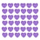 thumbnail image 1 of 100 Uds. De pasadores de goma con forma de corazón, broche, hebilla, Base, accesorios DIY, 1 of 6