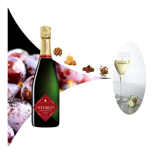 Champagne Esterlin Suave 750 ml | Walmart en línea
