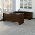 thumbnail image 2 of Bush Business Furniture Series C 72W Bow Front U Desk with Drawers by  Mocha Cherry, 2 of 8