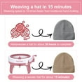 thumbnail image 5 of SENTRO 22 Needles Knitting Machine, Smart Knitting Machine Kit, DIY Knitting Board Rotating Machines for Adults and Beginner, Christmas Gifts for Family and Friends (22 Needles), 5 of 7