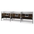 thumbnail image 5 of Bestar Pro-Biz Six Workstations in Cappuccino Cherry, 5 of 5