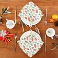 thumbnail image 4 of GZHJMY Strawberry and Flower Napkins Table Decorations Napkin Set for Gift Giving, Dining, Parties 20 x 20in, 4 of 7