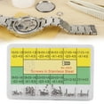 thumbnail image 2 of Vis de Boîtier de Montre, Vis de Dossier de Montre, Vis Croisée en Acier Inoxydable pour Réparation de Montres Outils de Réparation pour Montres-Bracelets, 2 of 8