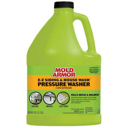 Mold Armor FG581 E-Z Siding & House Wash Pressure Washer Cleaner, 128 (Best Way To Clean Vinyl Siding On A House)