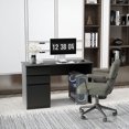 thumbnail image 2 of HOMCOM Bureau d'Ordinateur avec Rangement Bureau de Bureau à Domicile avec Tiroir Armoire, 2 of 10