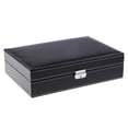thumbnail image 1 of Caja de almacenamiento de reloj Caja de Almacenamiento de Relojes Joyerías Pulseras Anillos con Espejo Interior Colección para Hogar Mujeres Magideal Caja de almacenamiento de reloj, 1 of 7