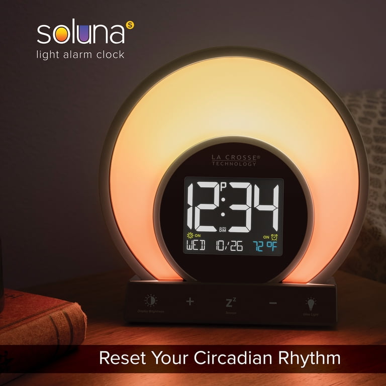 La Crosse Technology Soluna S Light Sunrise & Sunset Glow Digital