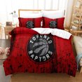 thumbnail image 3 of Toronto Raptors Bedding Set Duvet Cover Without Filler, 3 of 6
