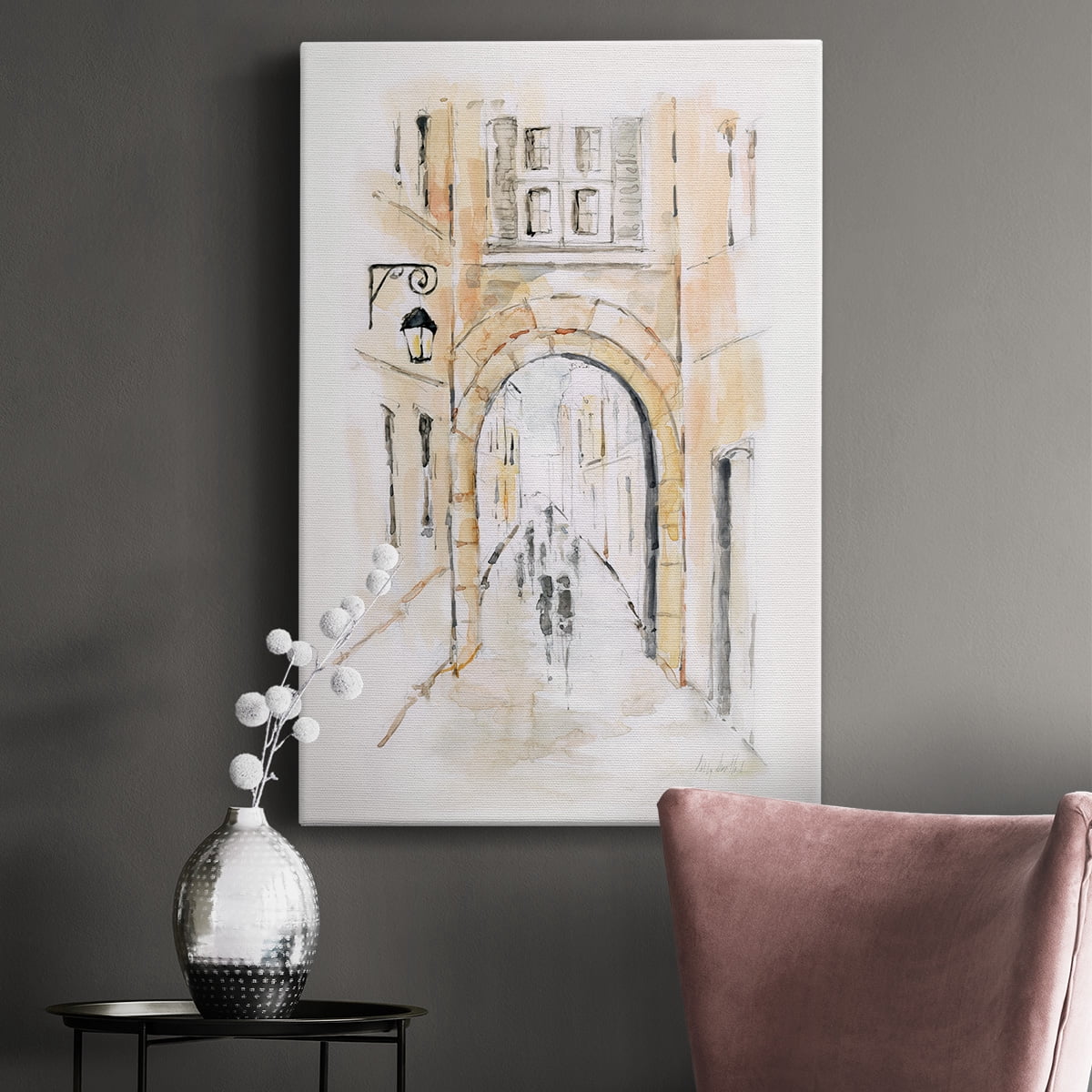 Wexford Home 18 x 27 Venice Market Day II Premium Gallery Wrapped Canvas - Ready to Hang