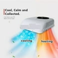 thumbnail image 6 of Electric RV Roof Air Conditioner Heat And Cool 12V RV Rooftop Parking Ac 24V For Truck Camper Van Caravans Motor Home ,Low Energy Consumption, 6 of 7