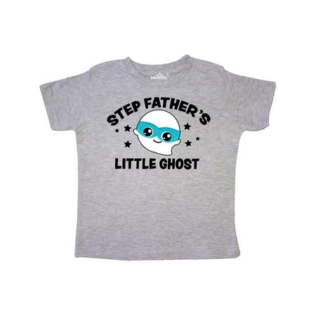 

Inktastic Cute Step Father s Little Ghost with Stars Gift Toddler Boy or Toddler Girl T-Shirt
